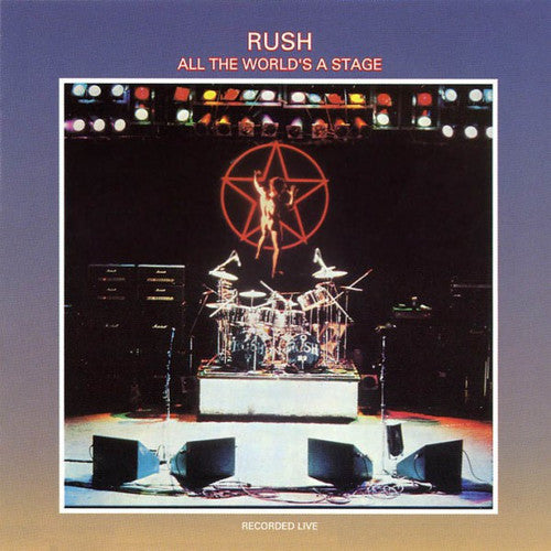 the album cover for Rush - All The World's A Stage [LP]