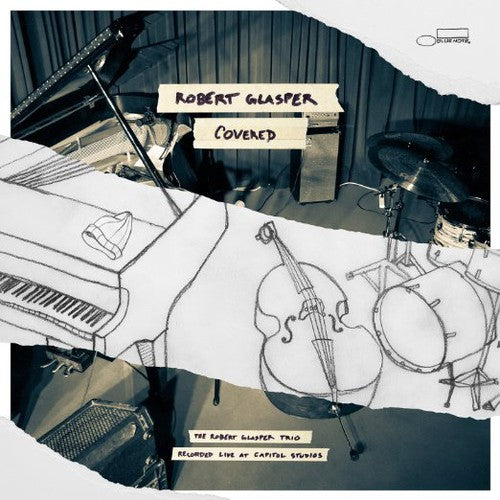 the album cover for Robert Glasper - Covered (The Robert Glasper Trio Recorded Live At Capitol Studios) [Vinyl]