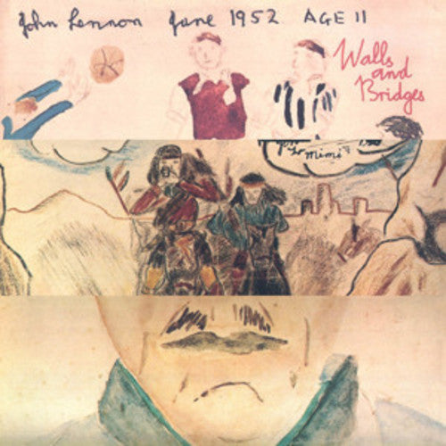 the album cover for John Lennon - Walls And Bridges [Vinyl]