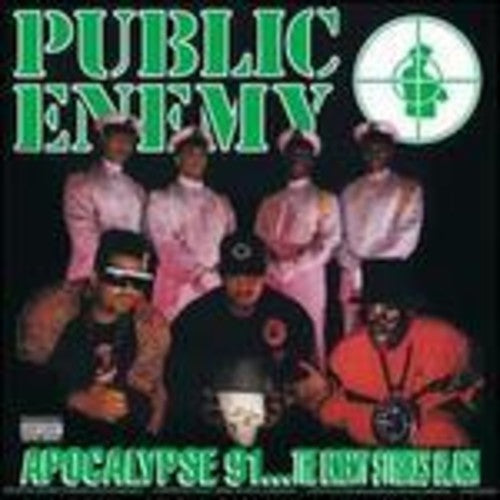 the album cover for Public Enemy - Apocalypse 91... The Enemy Strikes Black [Vinyl]