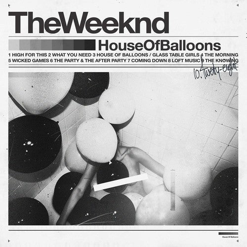the album cover for The Weeknd - House Of Balloons [LP]