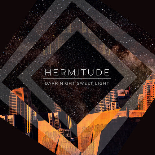 the album cover for Hermitude - Dark Night Sweet Light [Clear/Orange Vinyl]
