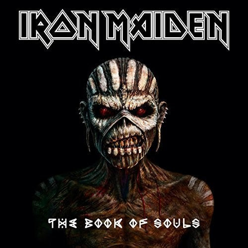 the album cover for Iron Maiden - The Book Of Souls [Import Vinyl]