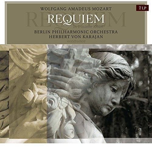 the album cover for Berlin Philharmonic Orchestra / Wiener Singverein - Mozart: Requiem in D Minor K626