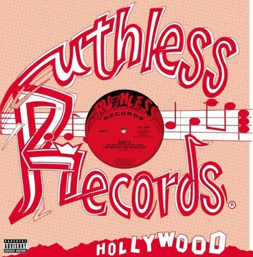 the album cover for Eazy-E - The Boyz-N-The Hood