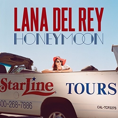 the album cover for Lana Del Rey - Honeymoon [Vinyl]