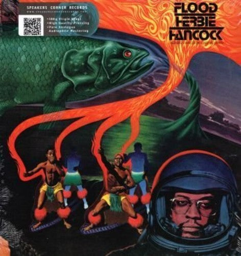 the album cover for Herbie Hancock - Flood