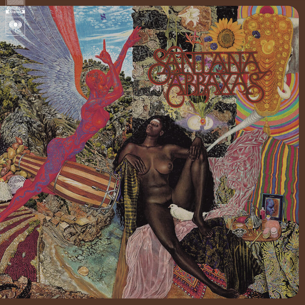the album cover for Santana - Abraxas [LP]