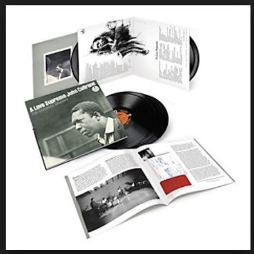 the album cover for John Coltrane - A Love Supreme: The Complete Masters [3 LP]