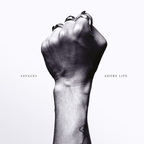 the album cover for Savages - Adore Life [Vinyl]