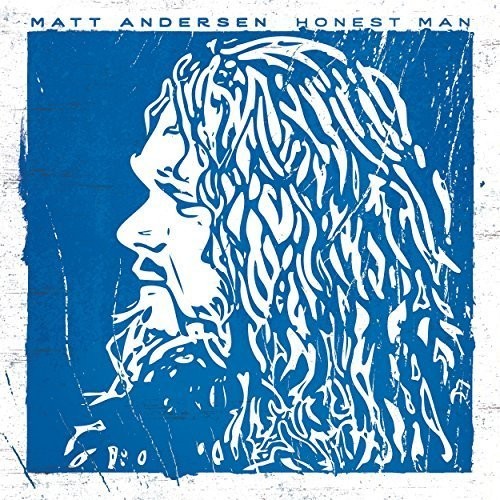 the album cover for Matt Andersen - Honest Man