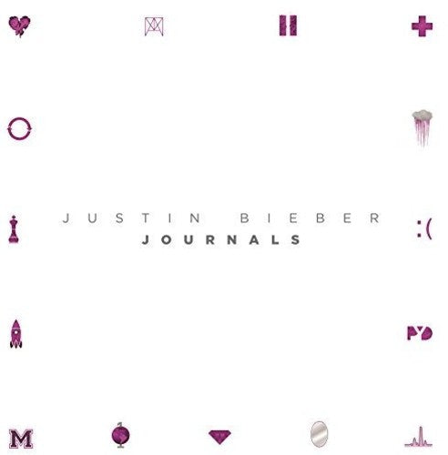 the album cover for Justin Bieber - Journals