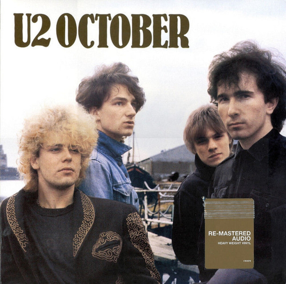 the album cover for U2 - October [Import LP]