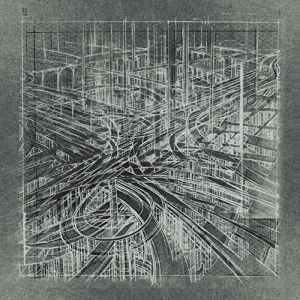 the album cover for The Bug vs Earth - Concrete Desert [LP]