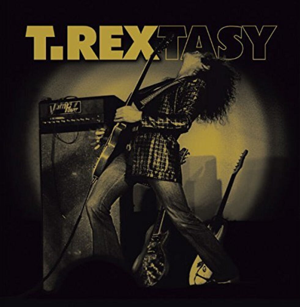 the album cover for T. Rex - T.rextasy