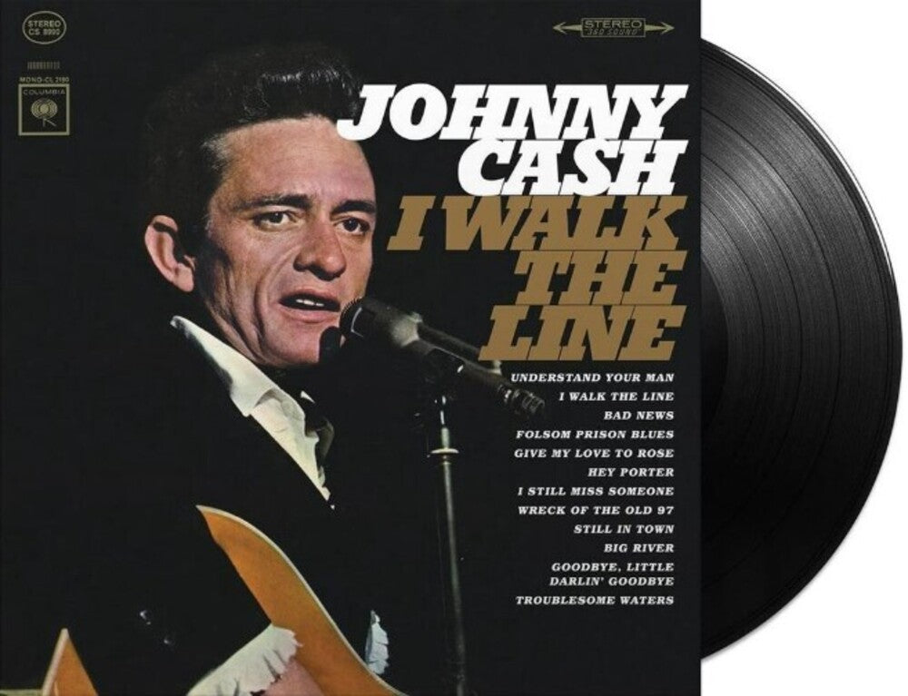 the album cover for Johnny Cash - I Walk The Line [Import LP]