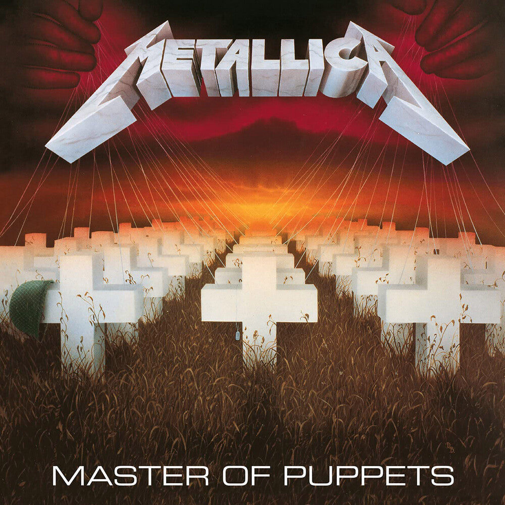 the album cover for Metallica - Master Of Puppets (remastered)