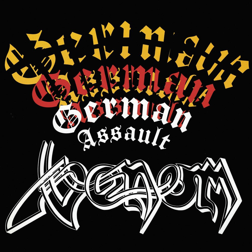 the album cover for Venom - German Assault