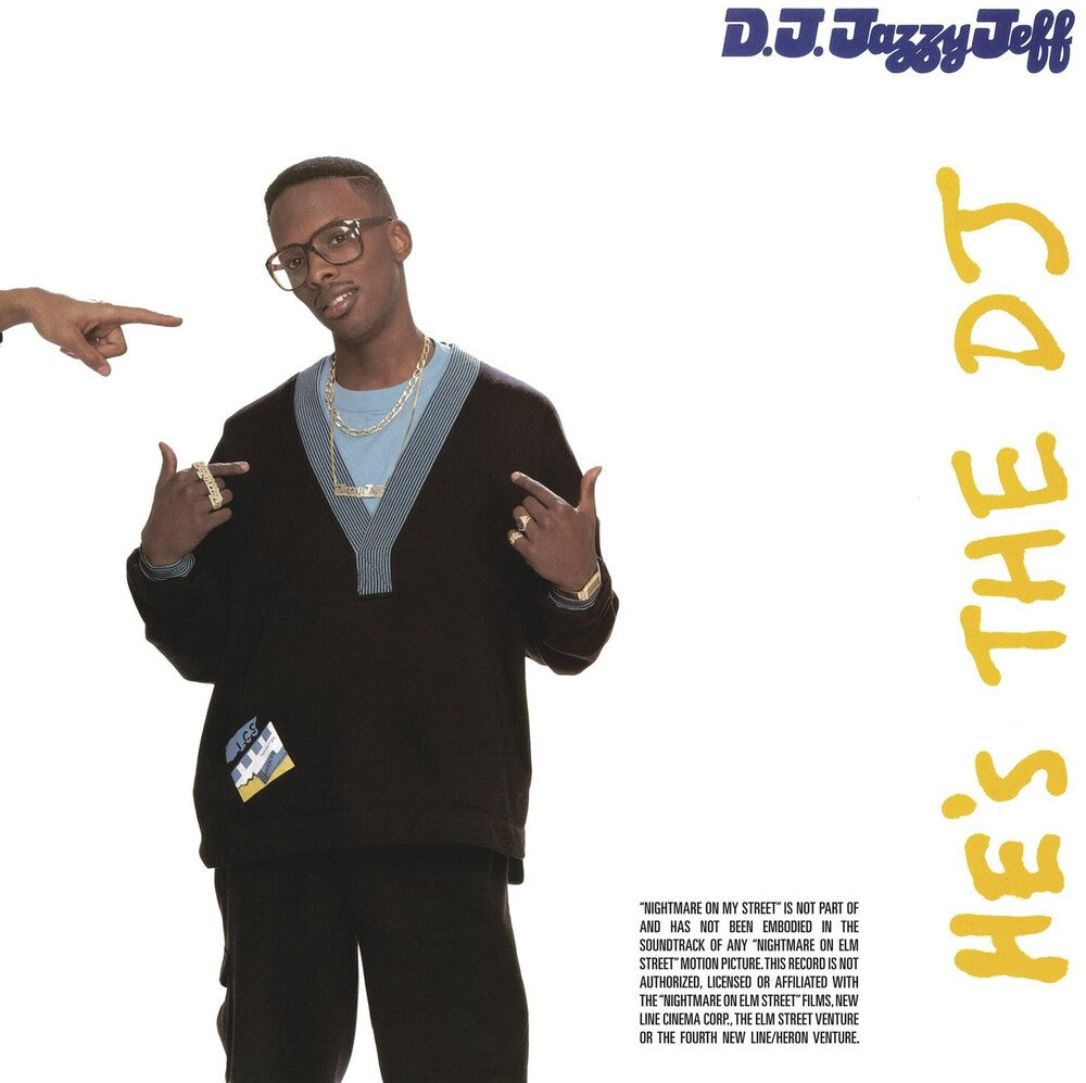 the album cover for Dj Jazzy Jeff & The Fresh Prince - He's The Dj, I'm The Rapper