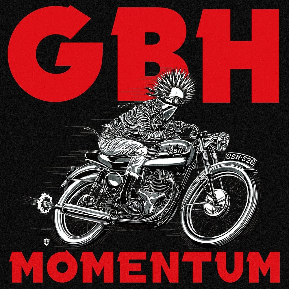 the album cover for G.B.H. - Momentum [LP]