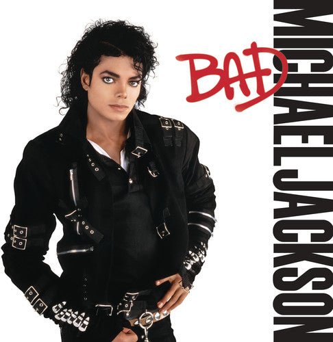 the album cover for Michael Jackson - Bad [Vinyl]