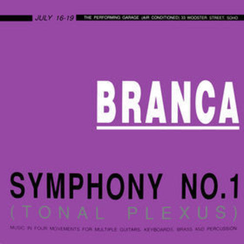 the album cover for Glenn Branca - Symphony No. 1 (Tonal Plexus)