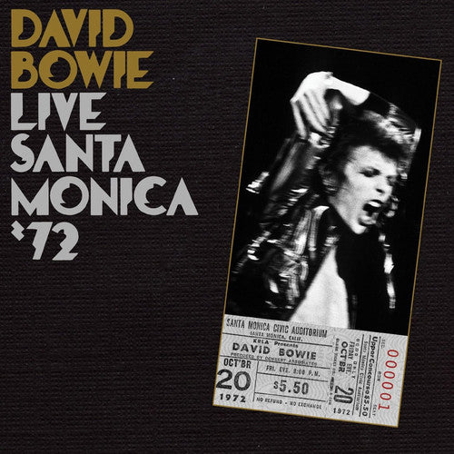 the album cover for David Bowie - Live Santa Monica '72 [2LP]