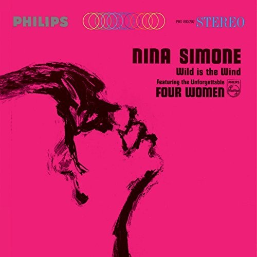 the album cover for Nina Simone - Wild Is The Wind