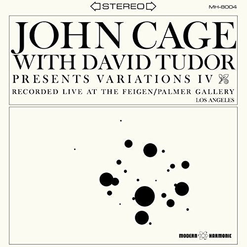 the album cover for John Cage / Tudor,David - Variations IV