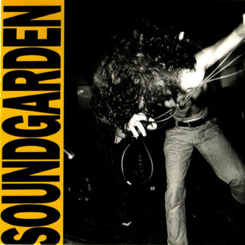 the album cover for Soundgarden - Louder Than Love [LP]