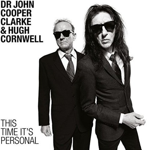 the album cover for Dr John Cooper Clarke & Hugh Cornwell - This Time It's Personal [Vinyl]