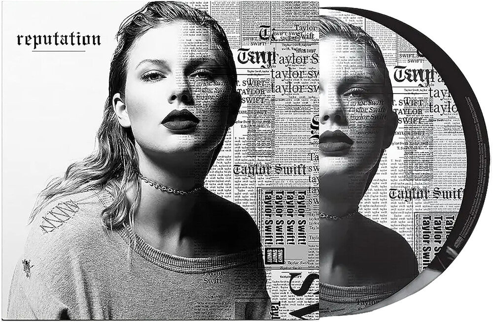the album cover for Taylor Swift - reputation [2LP Picture Disc Vinyl]
