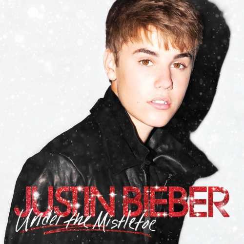 the album cover for Justin Bieber - Under The Mistletoe