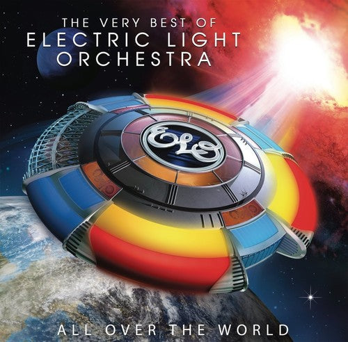 the album cover for Electric Light Orchestra - All Over The World: The Very Best of Electric Light Orchestra [Vinyl]