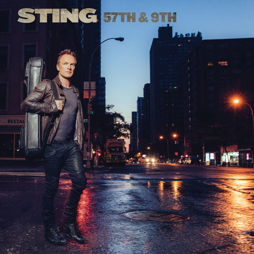 the album cover for Sting - 57th & 9th [Vinyl]