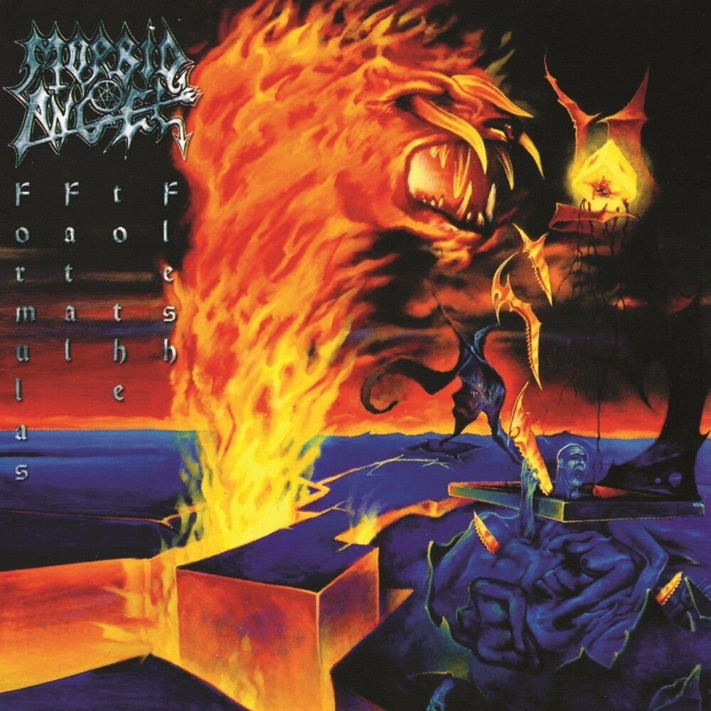 the album cover for Morbid Angel - Formulas Fatal To The Flesh [LP]