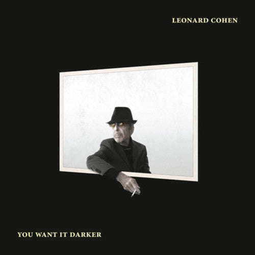 the album cover for Leonard Cohen - You Want It Darker [Vinyl]
