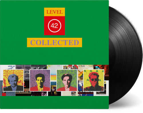 the album cover for Level 42 - Collected