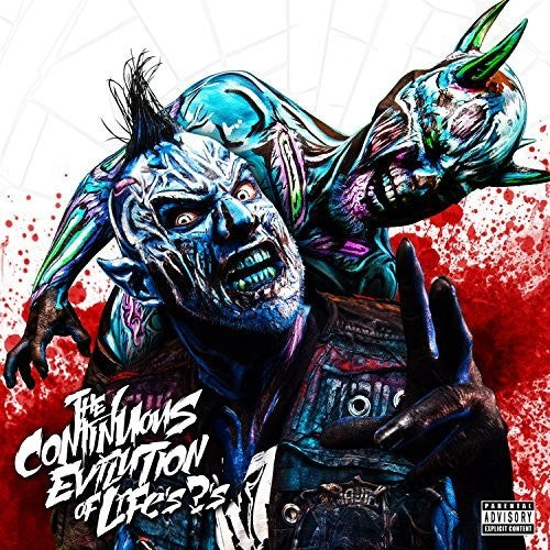 the album cover for Twiztid - The Continuous Evilution Of Life's ?'s [2 LP]
