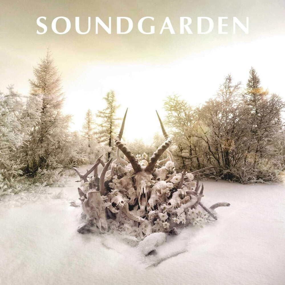 the album cover for Soundgarden - King Animal [Colored Vinyl] (Crem)