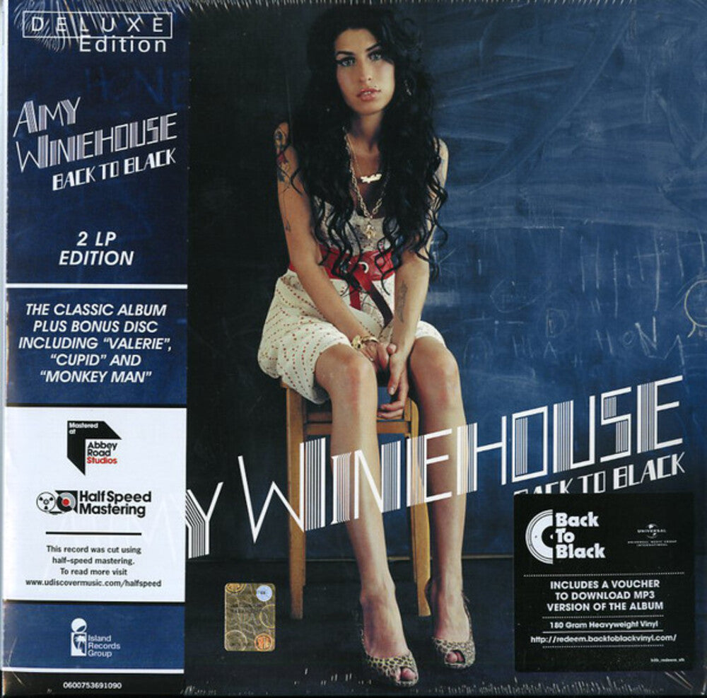 the album cover for Amy Winehouse - Back To Black [Import Half-Speed Master 2LP]