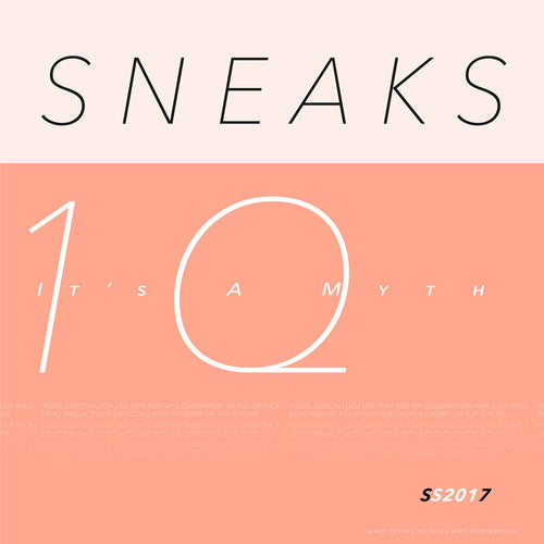 the album cover for Sneaks - It's A Myth [LP]