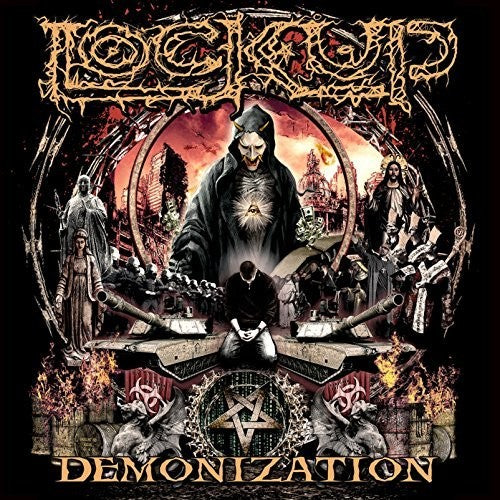 the album cover for Lock Up - Demonization [LP]