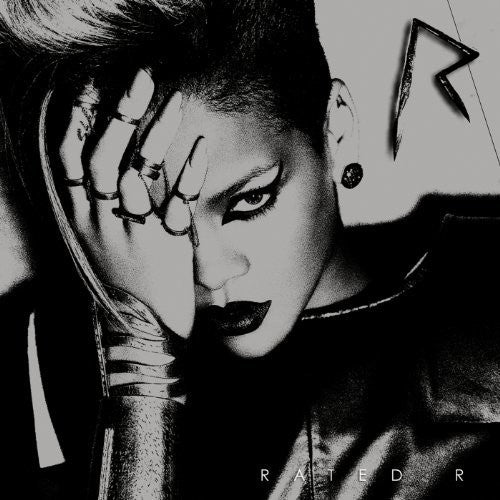 the album cover for Rihanna - Rated R [2LP]