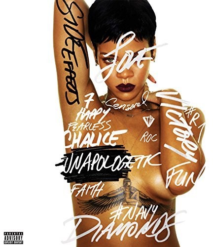 the album cover for Rihanna - Unapologetic [2LP]