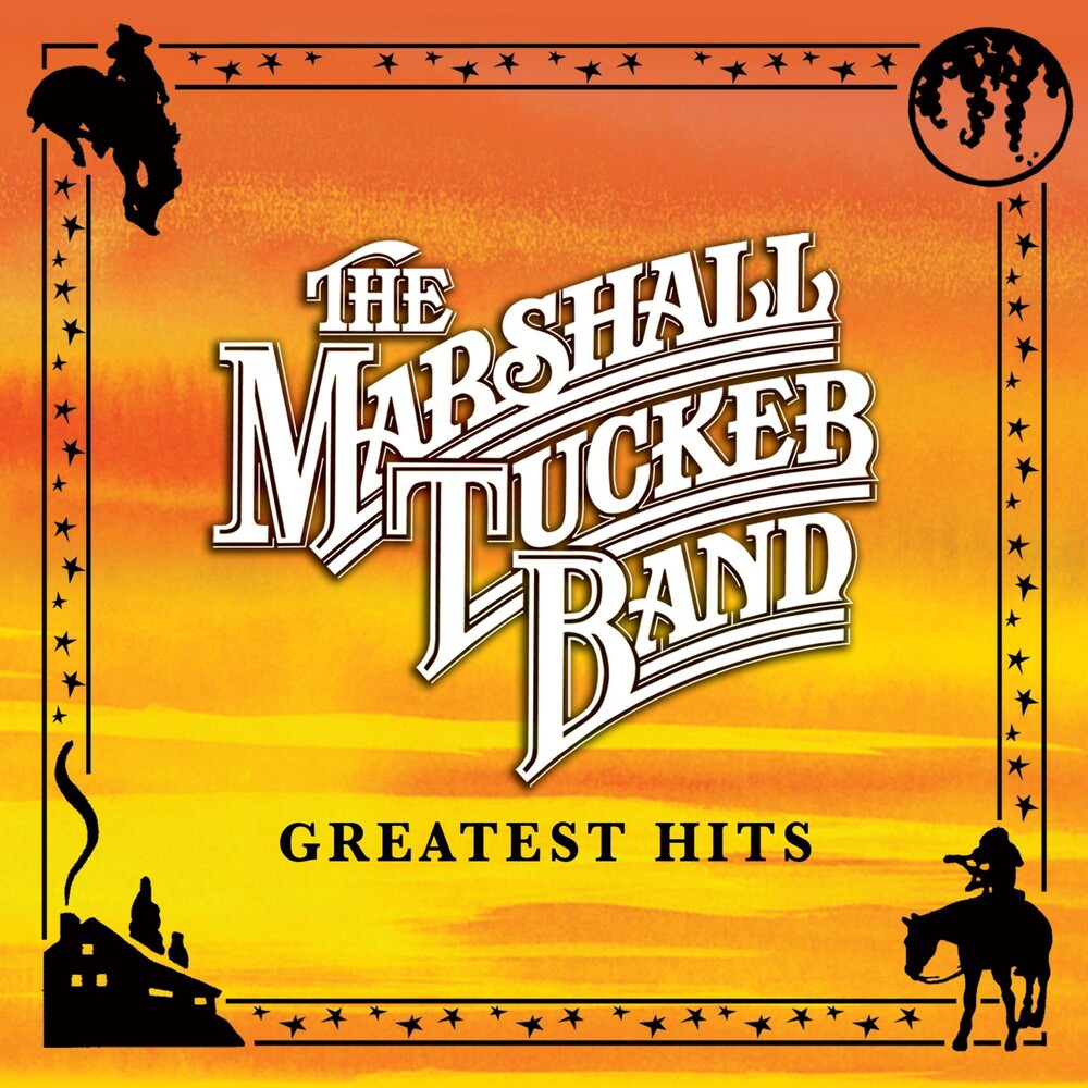 the album cover for The Marshall Tucker Band - Greatest Hits [LP]