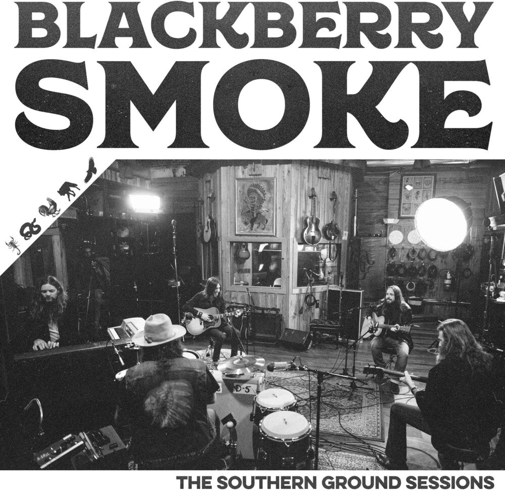 the album cover for Blackberry Smoke - The Southern Ground Sessions EP [Vinyl]