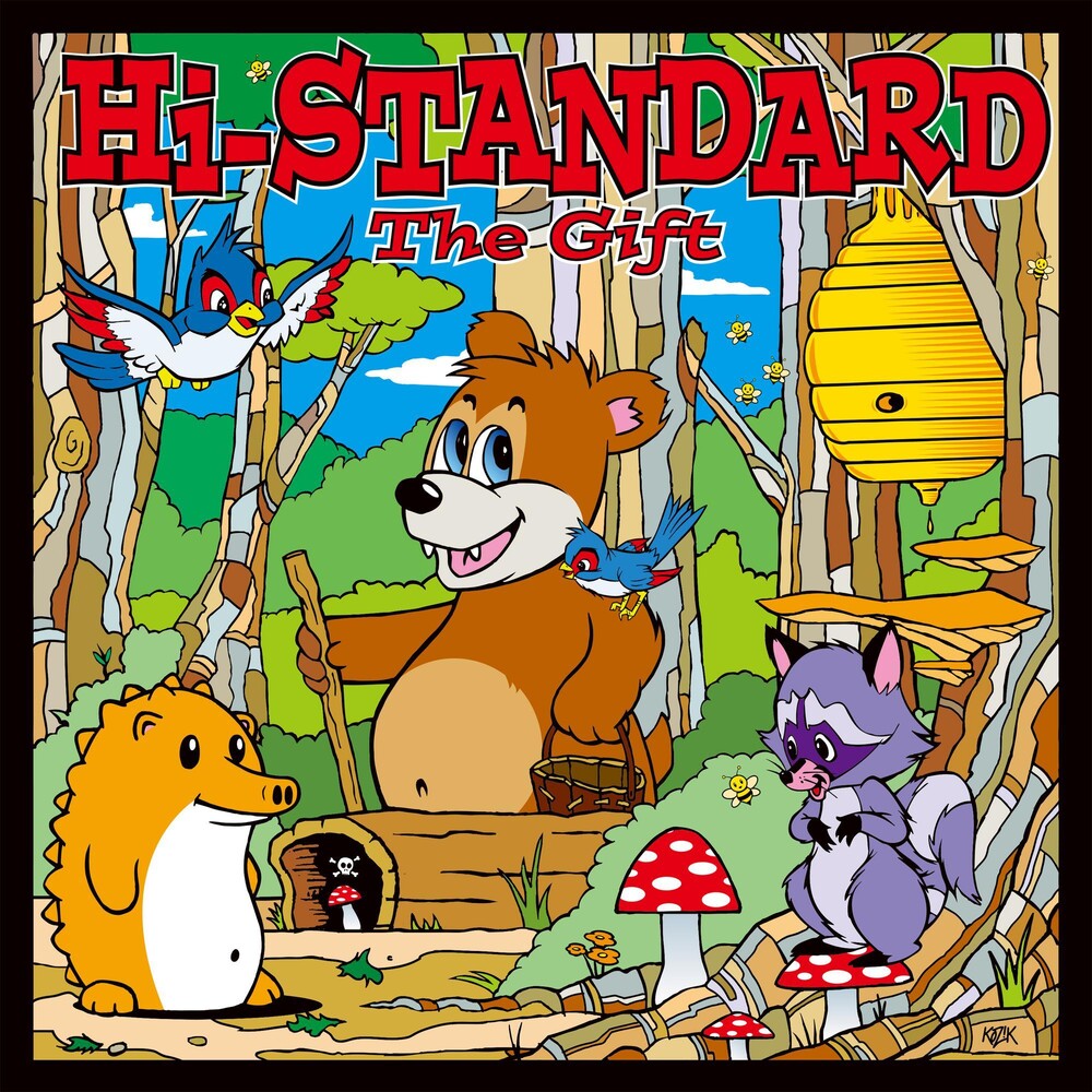 the album cover for Hi-Standard - The Gift