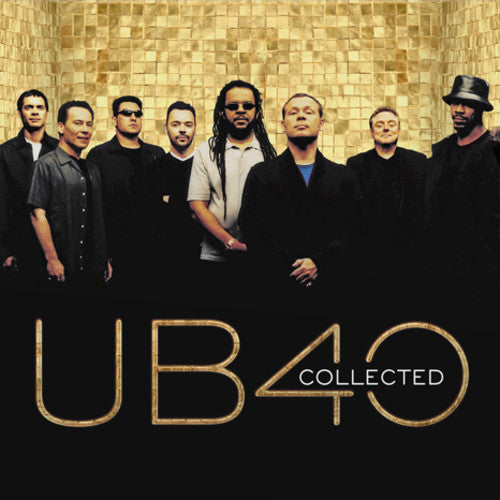 the album cover for UB40 - Collected [Import Limited Edition Red LP]