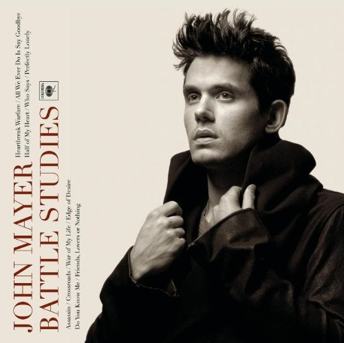 the album cover for John Mayer - Battle Studies [Import LP]